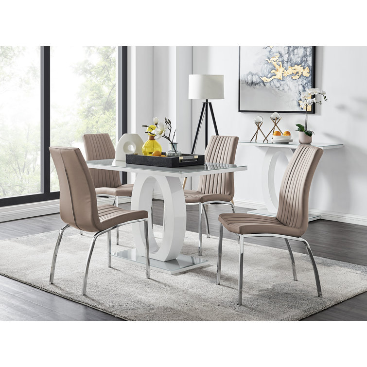 Furniture Box 4 Person Dining Set & Reviews Wayfair.co.uk